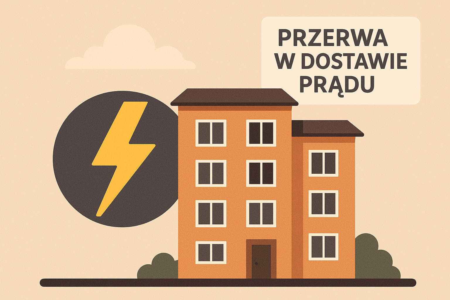 Przerwa w działaniu prądu